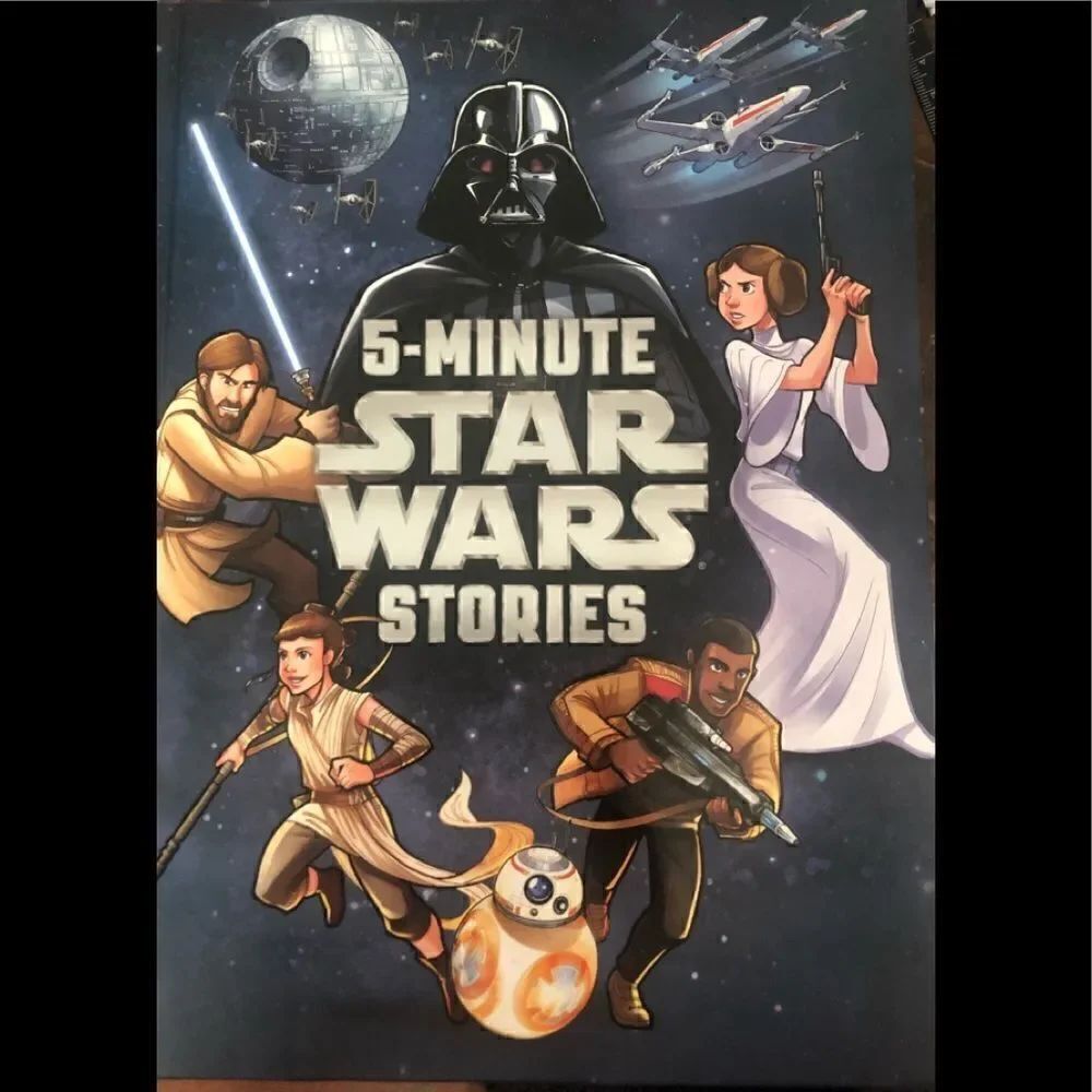 Cute five minute Star Wars stories , story book.